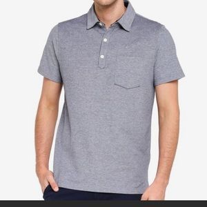 Banana Republic Performance Pique Pocket Polo